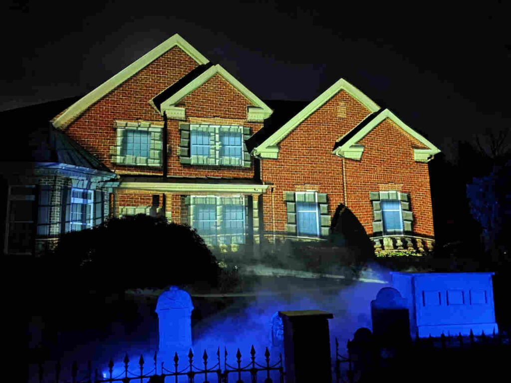 Pipersville Projections Halloween Show